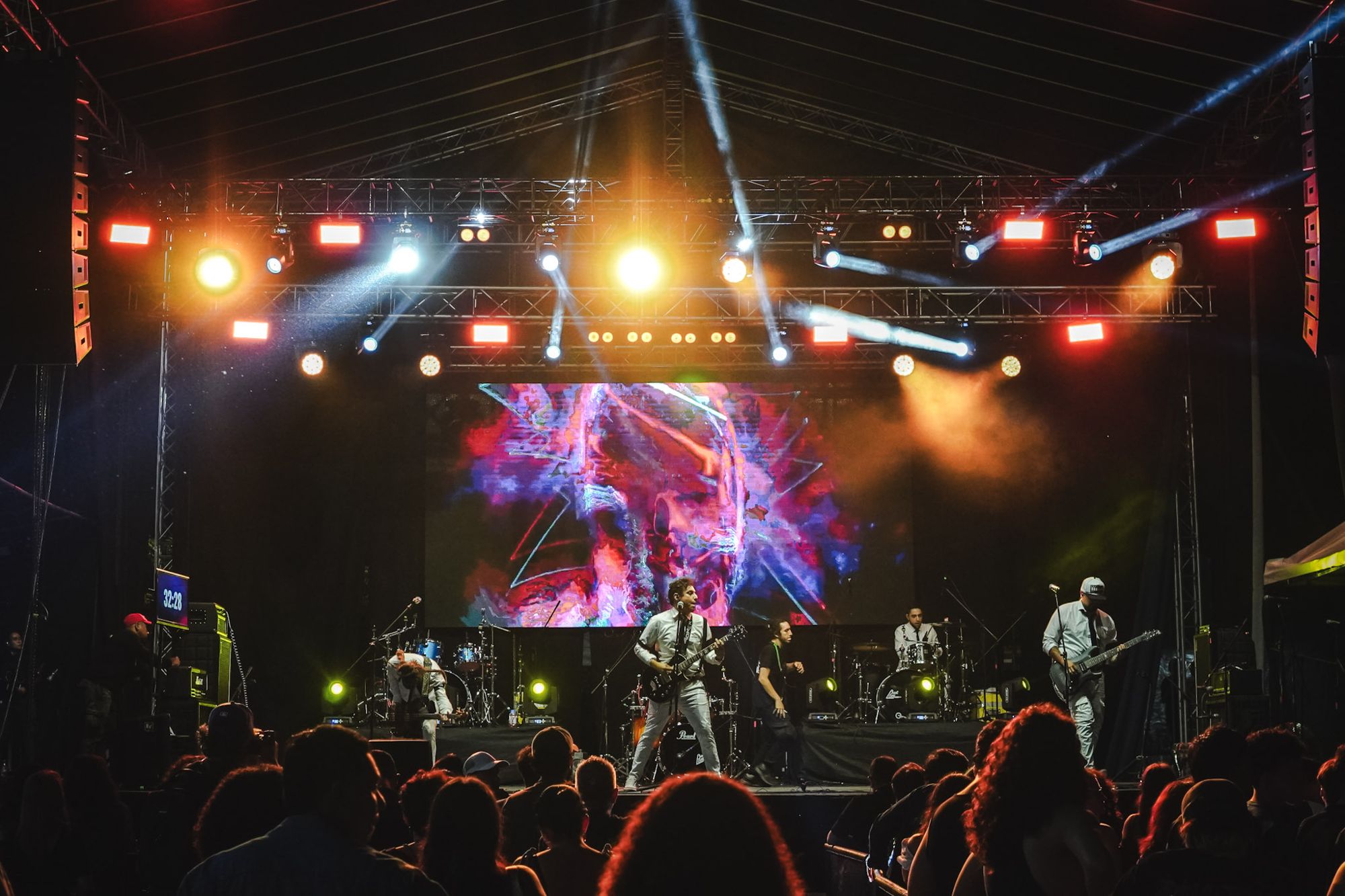 Escenario principal de Ibagué Ciudad Rock 2025