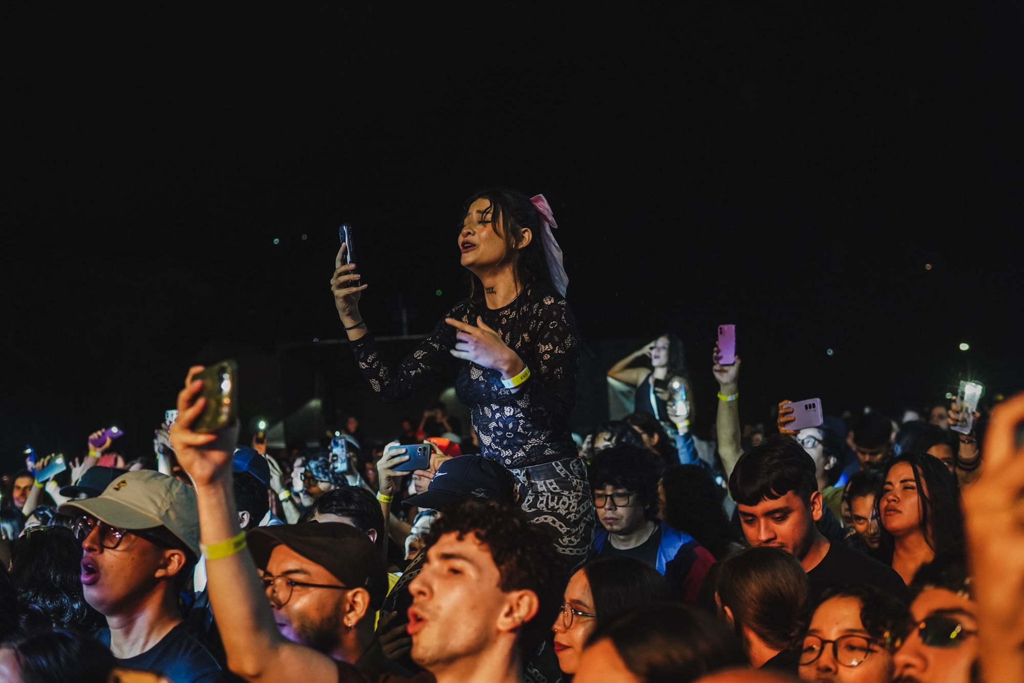 El público frente a la tarima, Ibagué Ciudad Rock 2025