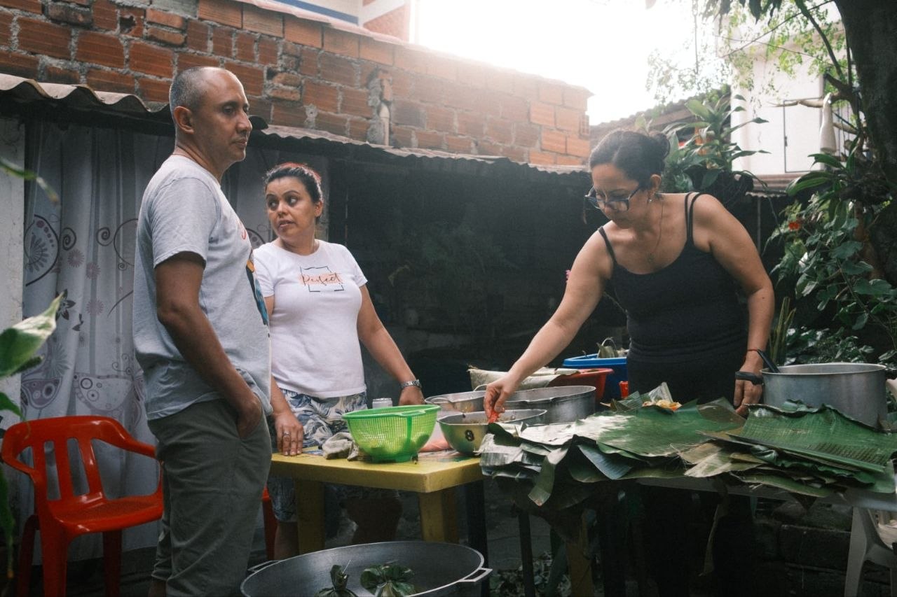 La fabricación del tamal tolimense: un ritual que une a las familias